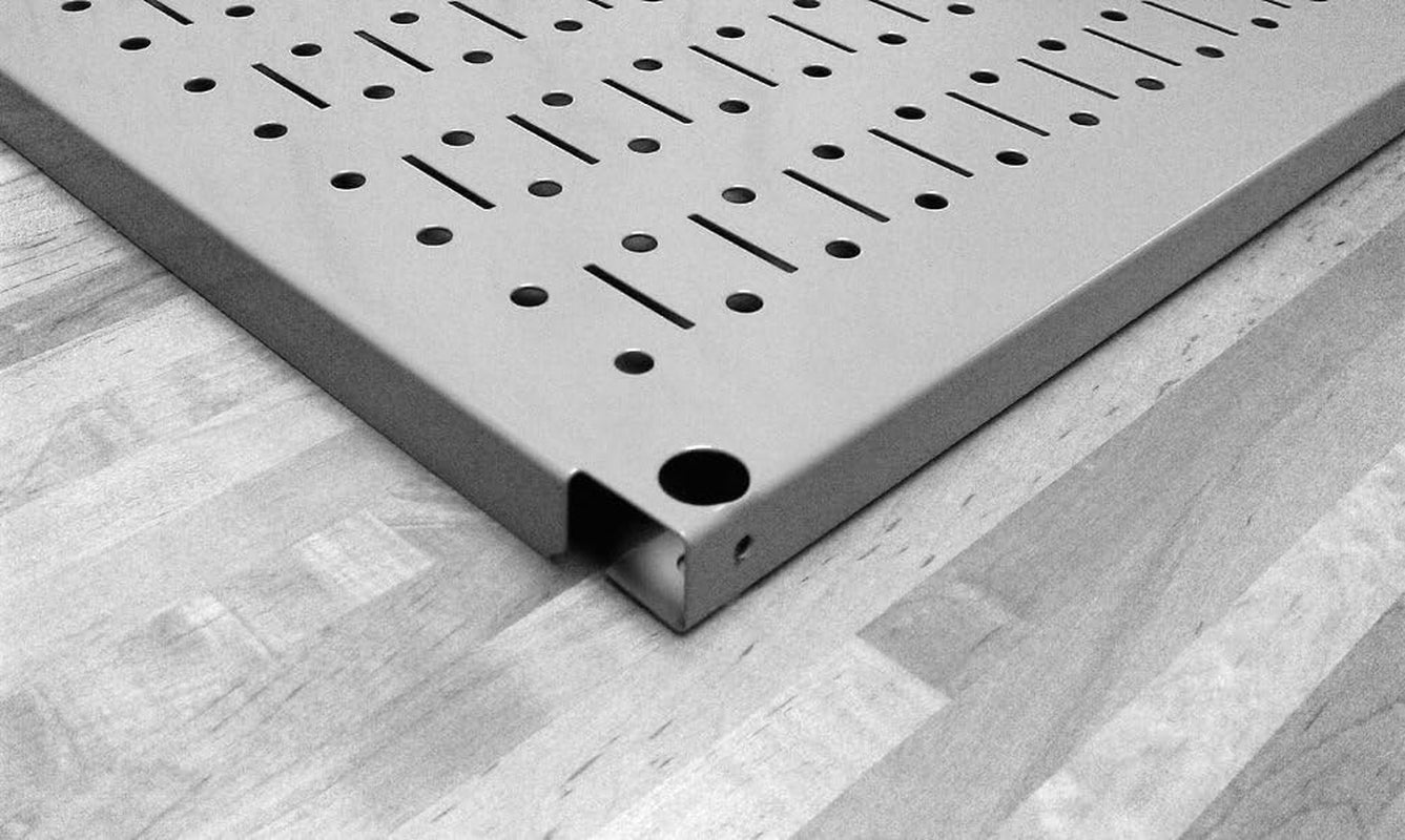 Pegboard Value Pack - (3) Pack of 16-Inch Tall X 32-Inch Wide Horizontal Metal Wallboards for Home & Garage Tool Storage Organization (Beige Pegboard)