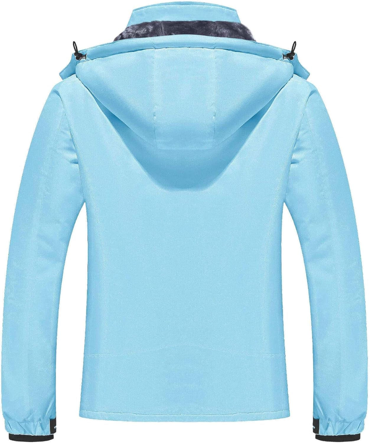 Women’S Waterproof Snow Ski Jacket Mountain Windproof Winter Coat with Detachable Hood