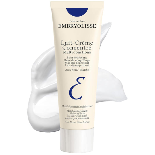 Lait-Crème Concentré, Multifunction Daily Moisturizer, Primer, and Makeup Remover, Suitable for All Skin Types. French Face Cream with Shea Butter & Aloe Vera